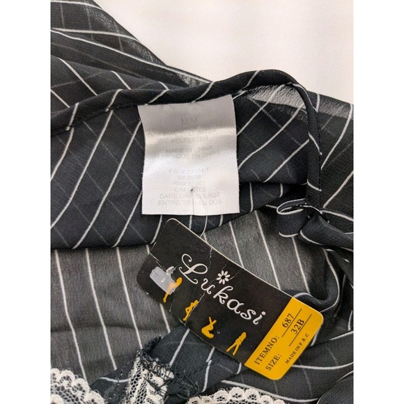 Y2K Cami Top Sheer Lace Babydoll Fairy Romantic Feminine Whimsigoth Womens A076 - Picture 6 of 9